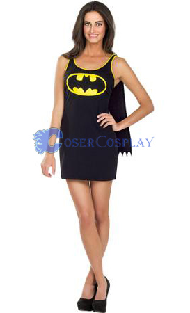 Batman Cosplay Costume Dress